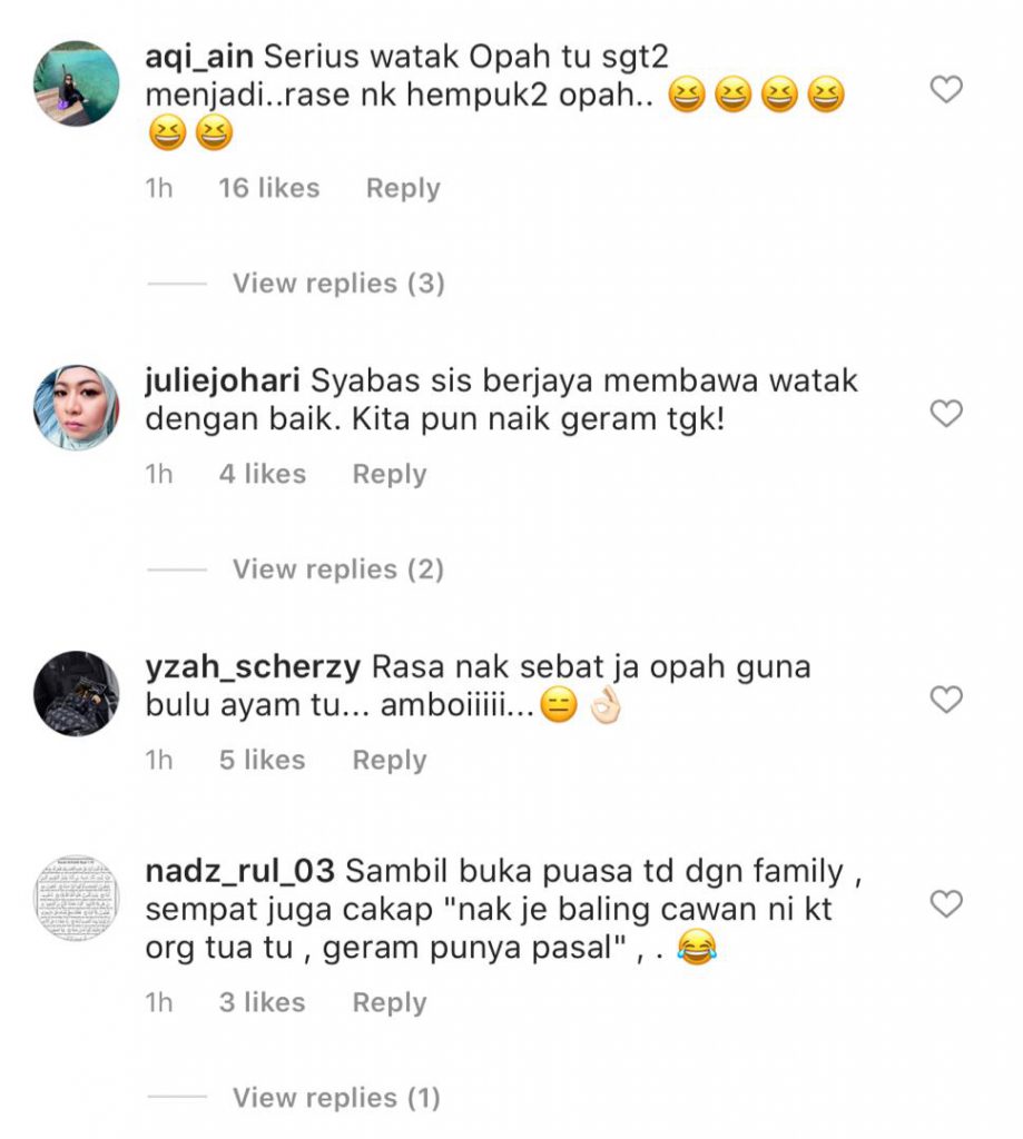 “Rasa Nak Tampor Si Opah Ni,” &#8211; Drama Bukan Gadis Biasa Kini Trending, Lakonan Sheila Rusly ‘Pancing’ Perhatian!