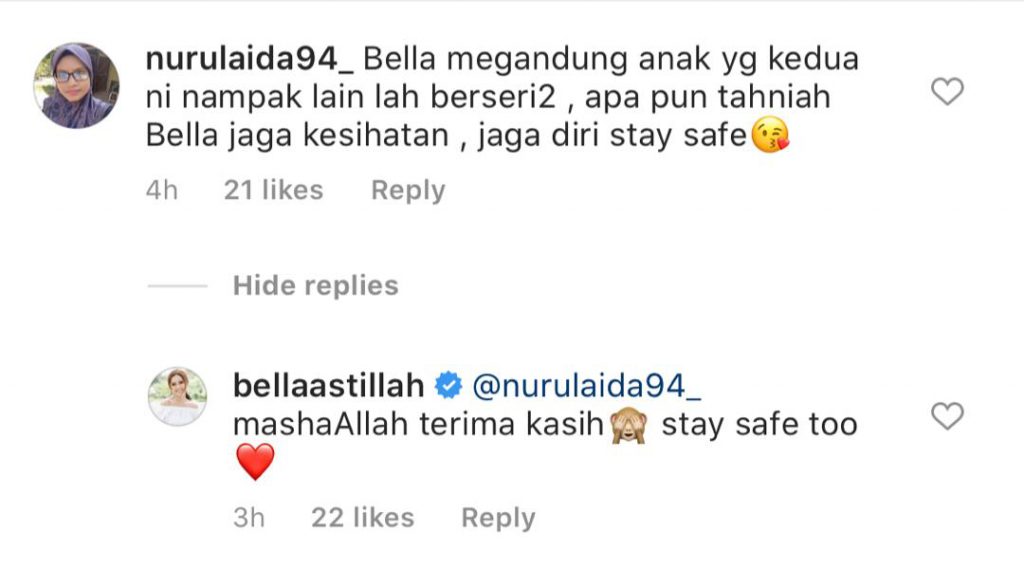 “Masa Dalam Iddah Lagi Jadi Tak Perlu Kahwin Semula,” &#8211; Akhirnya Bella Astillah Kembali Dengan Aliff Aziz, Kini Bella Astillah Hamil Anak Kedua Mereka