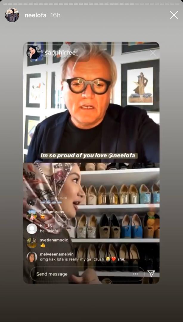 “Apa Kata Kita Lakar Kasut Perkahwinan Saya,” – Wow! Neelofa Minta Giuseppe Zanotti Lontar Idea Kasut Kahwinnya
