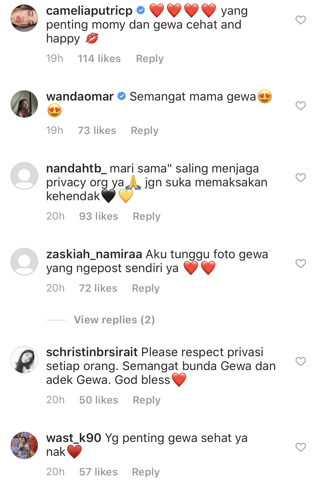 “I Have Hundreds Foto Of Gewa Tetapi&#8230;,”- Tidak Akan Kongsi Hal Anak, Isteri Glenn Fredly Minta Netizen Hormat Privasi