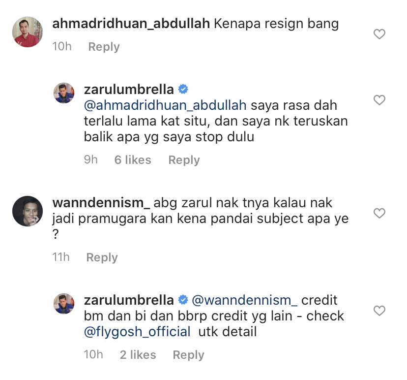“Selepas Berhenti Menyanyi Dengan Umbrella Tahun 1997…,” –  Kenangan Takkan Dilupa, Zarul Husin Cerita Arwah Bapa Bawa Potong Rambut Demi Temuduga Pramugara