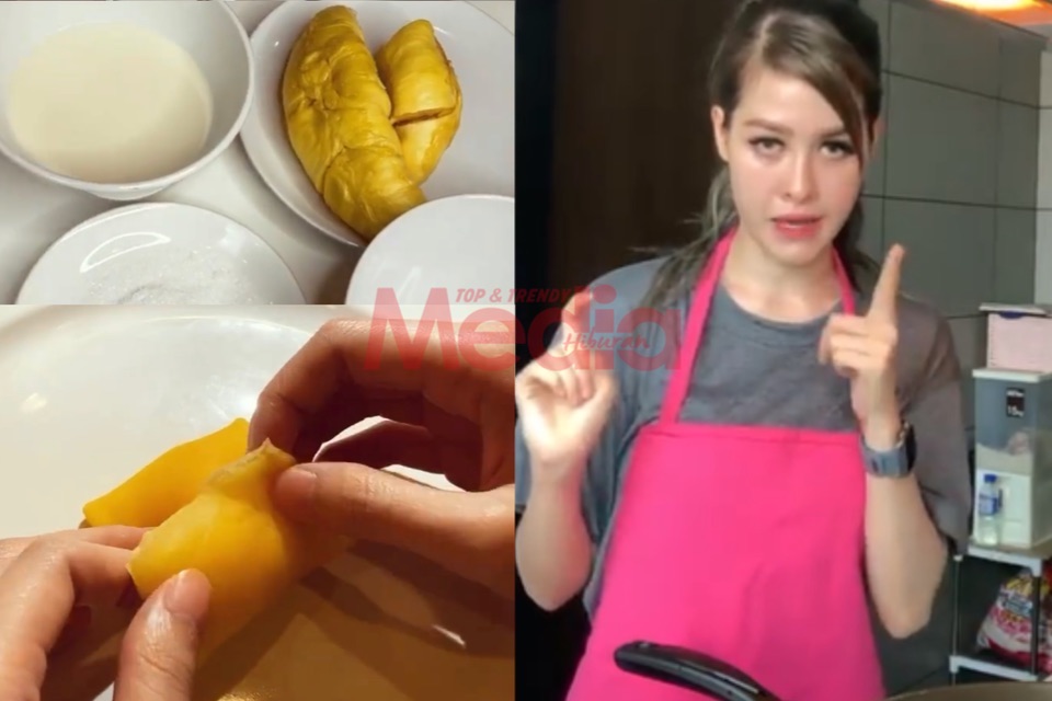 “Cantik Buatannya, Tiada Kedut Langsung&#8230;,” &#8211; Datin Paduka Eina Azman Belanja Cara Nak Buat Durian Crepe, Sedapnya!