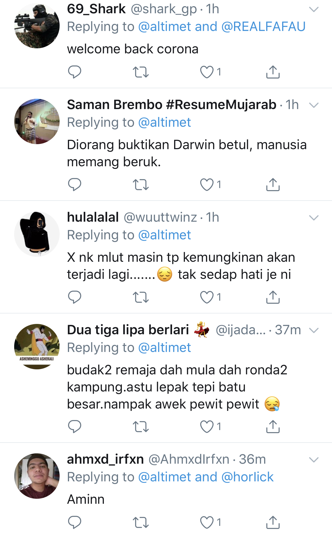 “Dah Mula Dah, Pergi Supermarket Satu Family,” – Ada Mula Ingkar PKP & Penjarak Sosial? Altimet Doa Moga Kita Dilindungi Allah