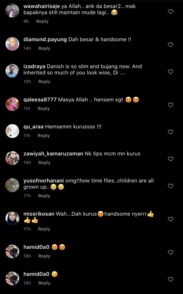 “Dah Besar Dan Handsome,” – Foto Terkini Anak Bujang Lelaki Datuk Aaron Aziz, Para Peminat Memuji!