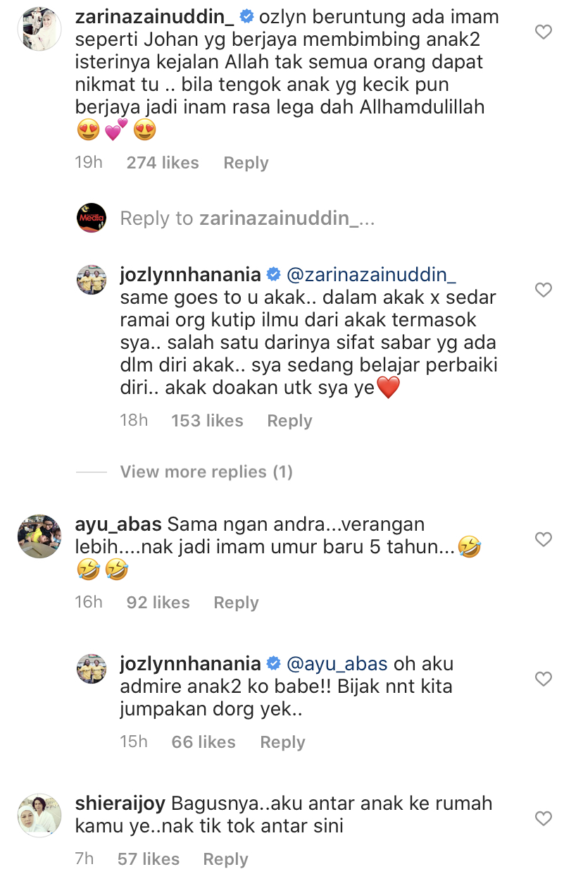 “Papa Dia Suka Bagi Ruang Dan Peluang Untuk…,” – Ozlyn Bangga Anak Kecilnya Hafal Doa Iftitah, Sukarela Jadi Imam