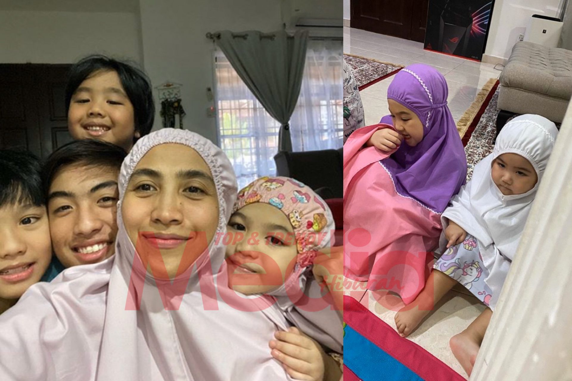 “Yang Penting Dia Nak Solat,” – Gelagat Comel Moleiq Sembahyang Cuit Hati Netizen, Ozlyn Gambarkan Setiap Anak Berbeza