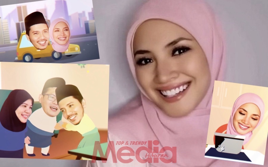 “Ibu Dengan Ayah Pun Comel Betul, Siap Joget-Joget Anak Buah,” – Dah Tengok MV Lagu Seloka Hari Raya Versi Fattah & Fazura? Comel Betul!