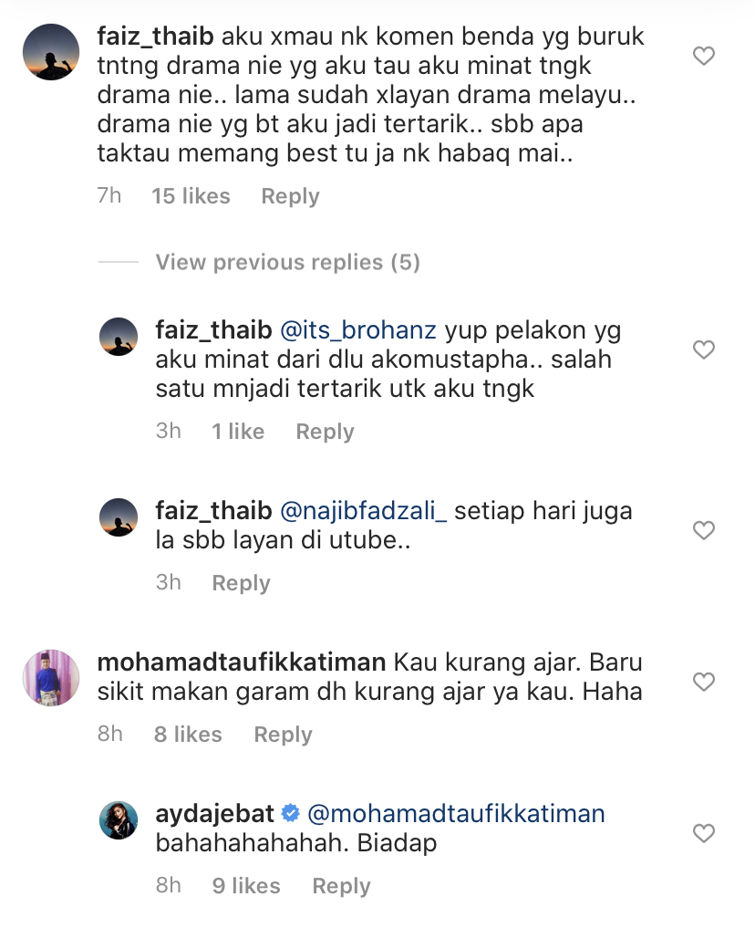 “Kenapa Jo Panggil Pak Ya Aku Kau. Kurang Ajar Dan Tak Sesuai,” &#8211; Ayda Jebat Perjelas Kisah Bukan Gadis Biasa