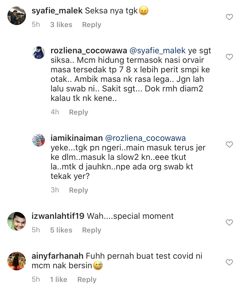Ashraf Muslim Kongsi Jalani Swab Terakhir, Ramai Yang Ngilu Dan ‘Terseksa’ Sebab…