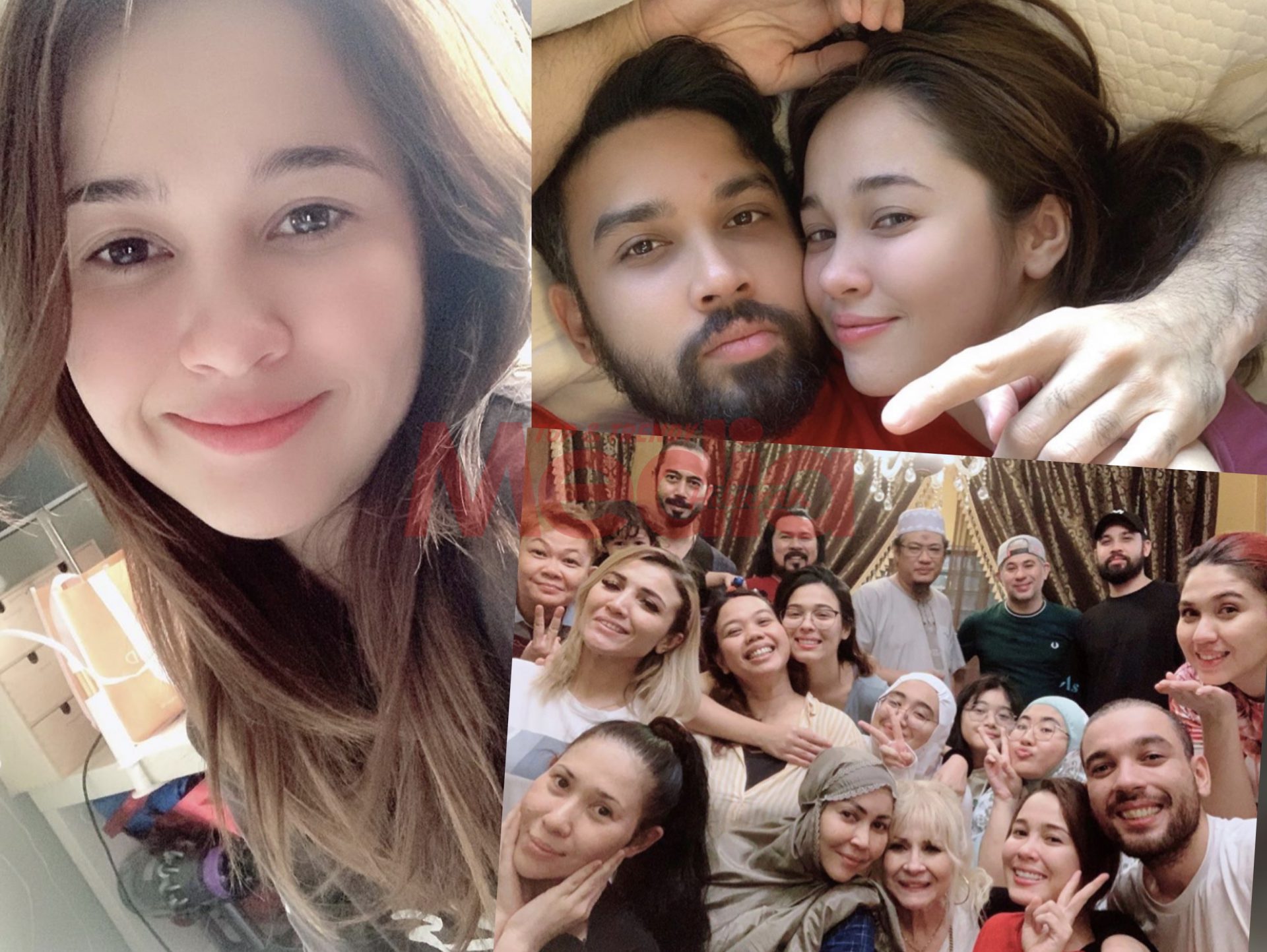 “Nasib Baik 19 Orang,” – Emma Maembong Kongsi Foto Mesra Dengan Keluarga, Macam-Macam Reaksi Netizen