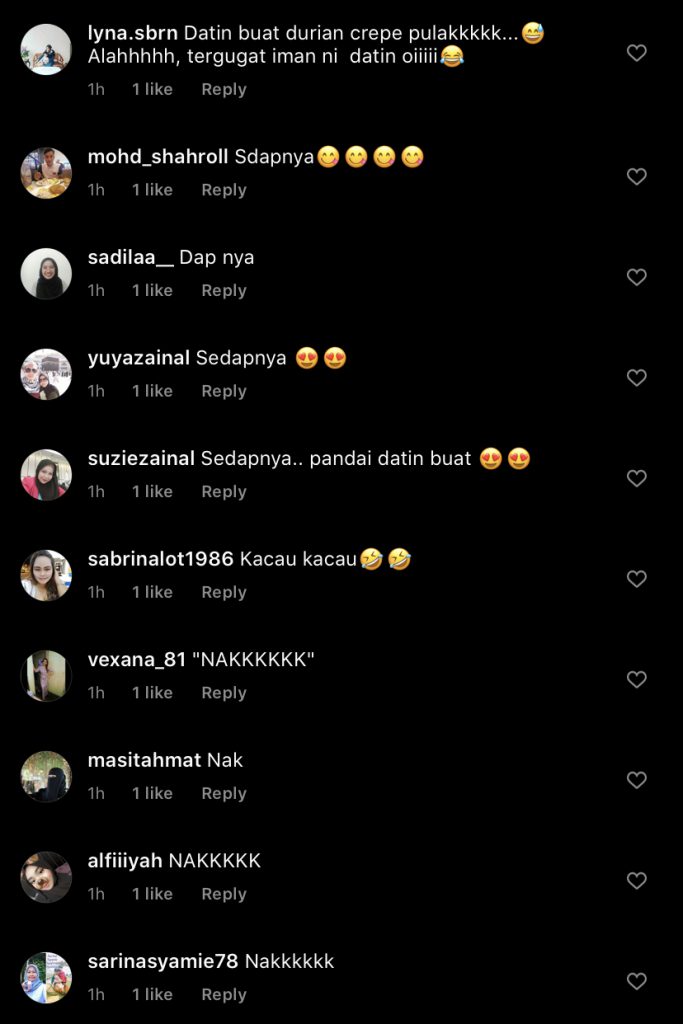 “Cantik Buatannya, Tiada Kedut Langsung…,” – Datin Paduka Eina Azman Belanja Cara Nak Buat Durian Crepe, Sedapnya!