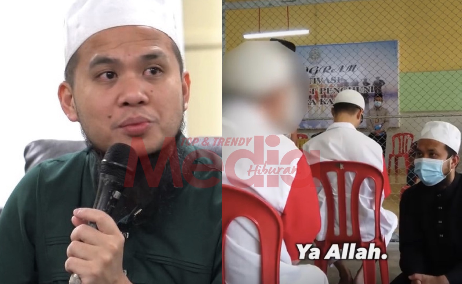 “Kita Belum Tahu Nasib Akhir Kita,” – Ustaz Ebit Lew Lawat Banduan Akhir, Masing-Masing Tumpah Air Mata