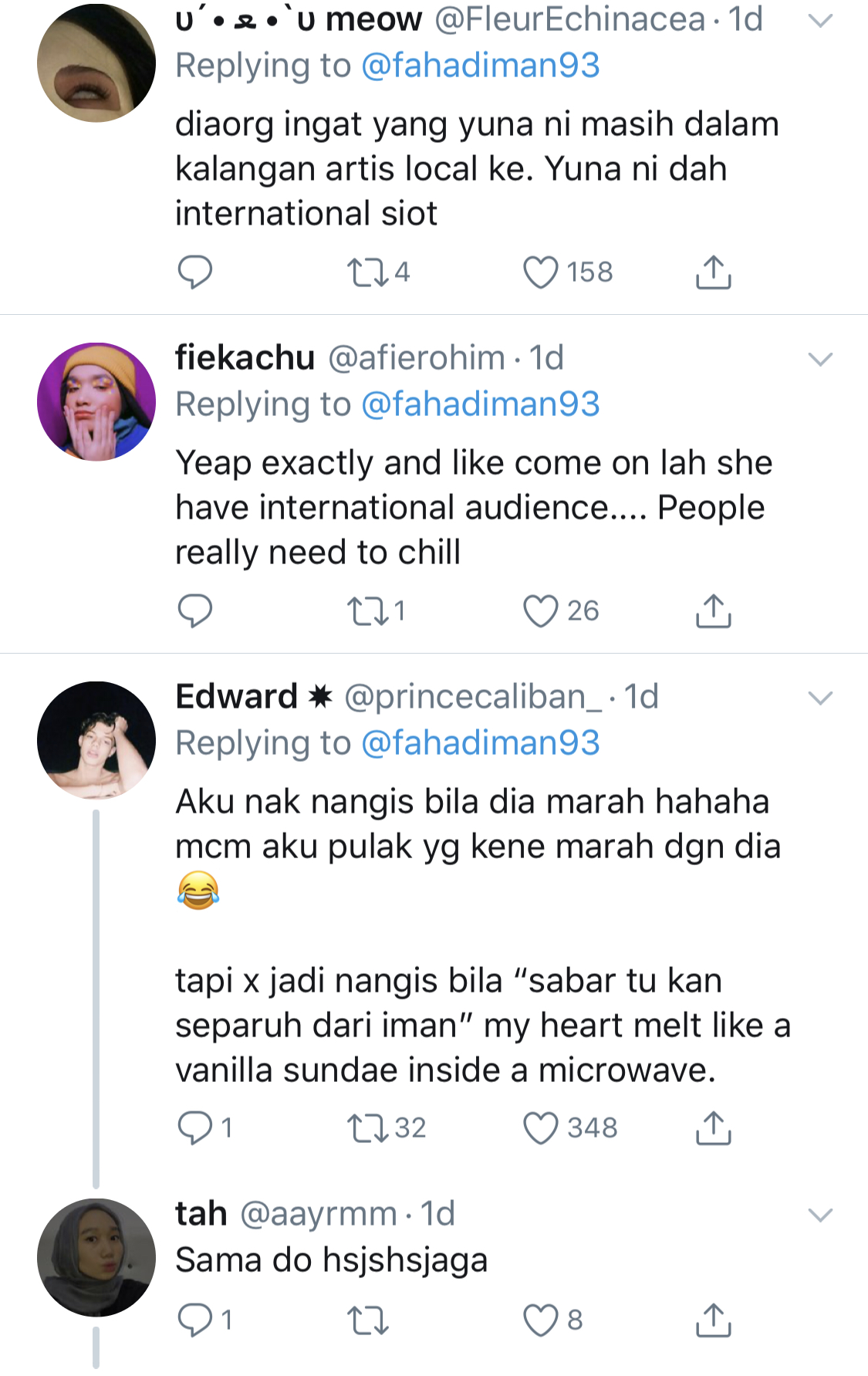 “Suka Hati Dia La Nak Cakap Bahasa Apa,”  &#8211; Tak Hormat Yuna Ketika Buat Persembahan Di IG Live, Fahad Iman Tempelak Siapa?