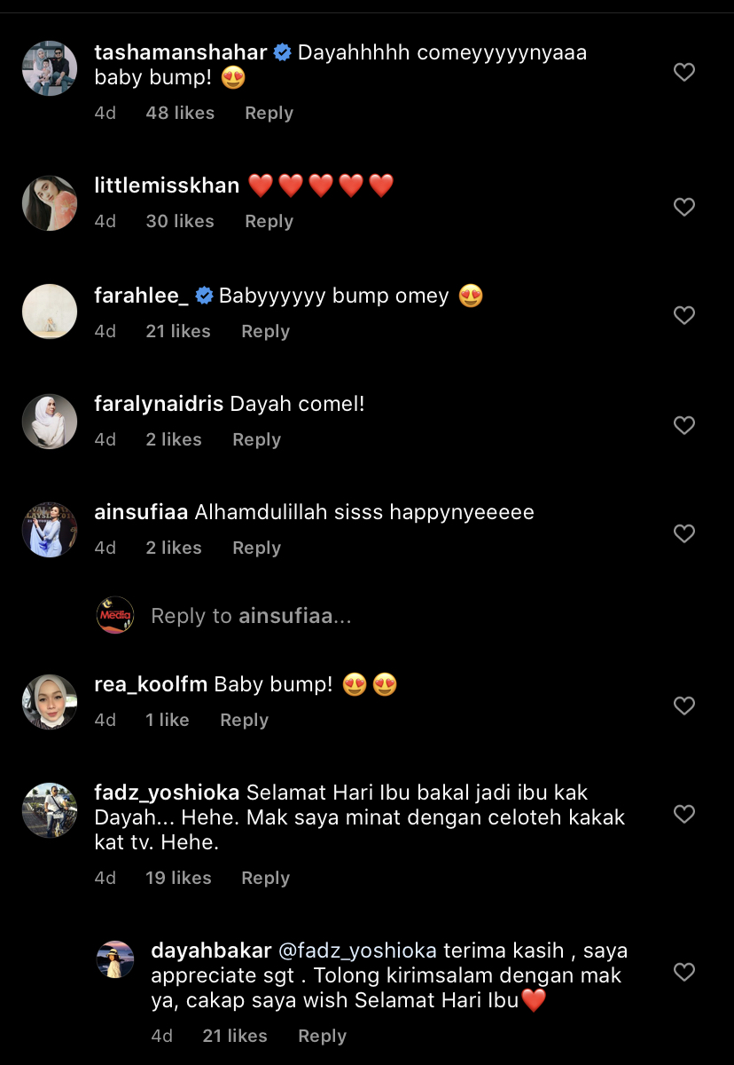 “Comelnya Baby Bump!” – Dijangka Bakal Bersalin Anak Sulung September Ini, Penampilan Terkini Hos Dayah Bakar Curi Perhatian