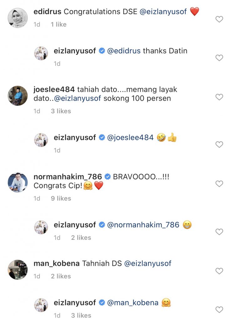 “Saya Akan Buat Yang Terbaik Dan&#8230;,” &#8211; Tahniah! Datuk Eizlan Yusof Dilantik Sebagai Ahli Lembaga Pengarah FINAS