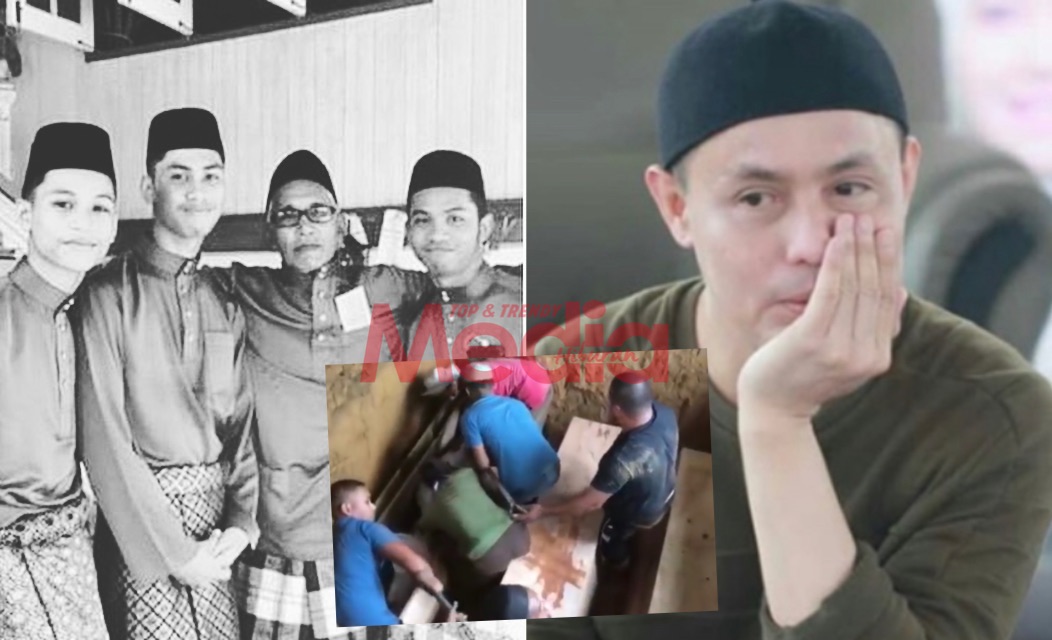 “Semoga Arwah Ketiga-Tiga Mereka Diampuni Dan…,” – Jenazah 3 Beradik Lemas Selamat Dikebumi Dalam Satu Liang Lahad, PU Azman Titip Doa