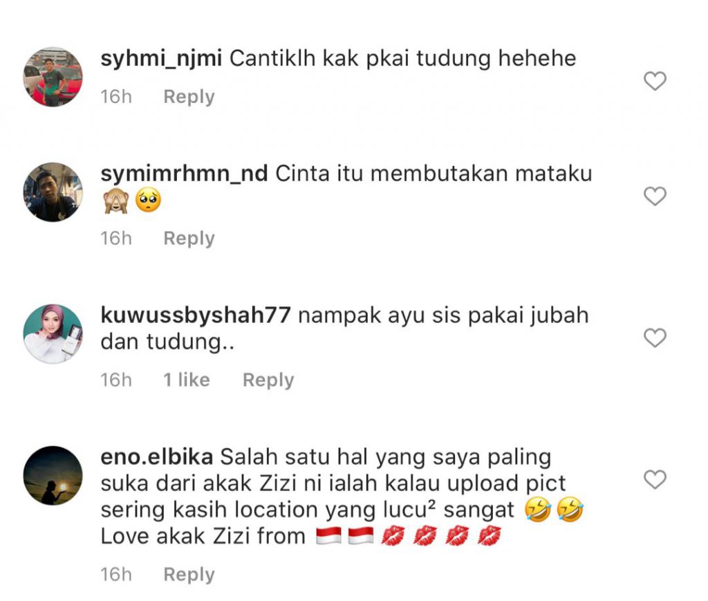Zizi Kirana Pakai Tudung & Tak Pakai Baju Seksi Di Bulan Puasa, Ramai Memuji, – “Bagusnya Menutup Aurat.”