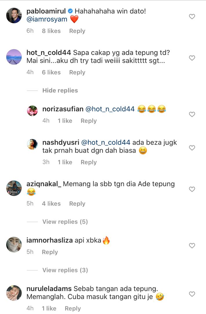 “Air Tangan Ibu Tu Macam Mana Ya,” – Rosyam Noor Kongsi Makcik Goreng Pisang Guna Tangan, Netizen Teruja