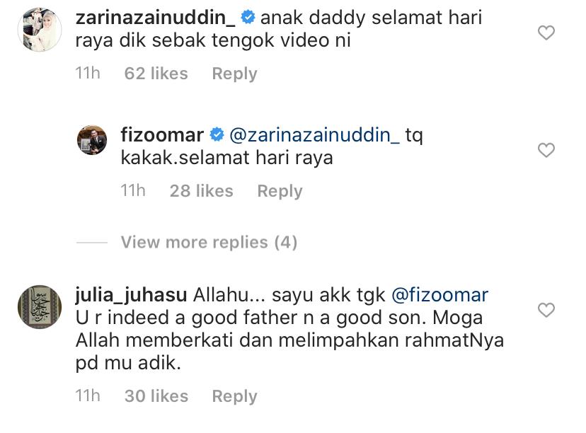 “Dah Dua Kali Raya Tak Dapat Bersama Dengan Anak Tersayang,” – Kali Ini Fizo Omar Luah Rasa Syukur, Sifatkan Raya PKP Paling Bermakna
