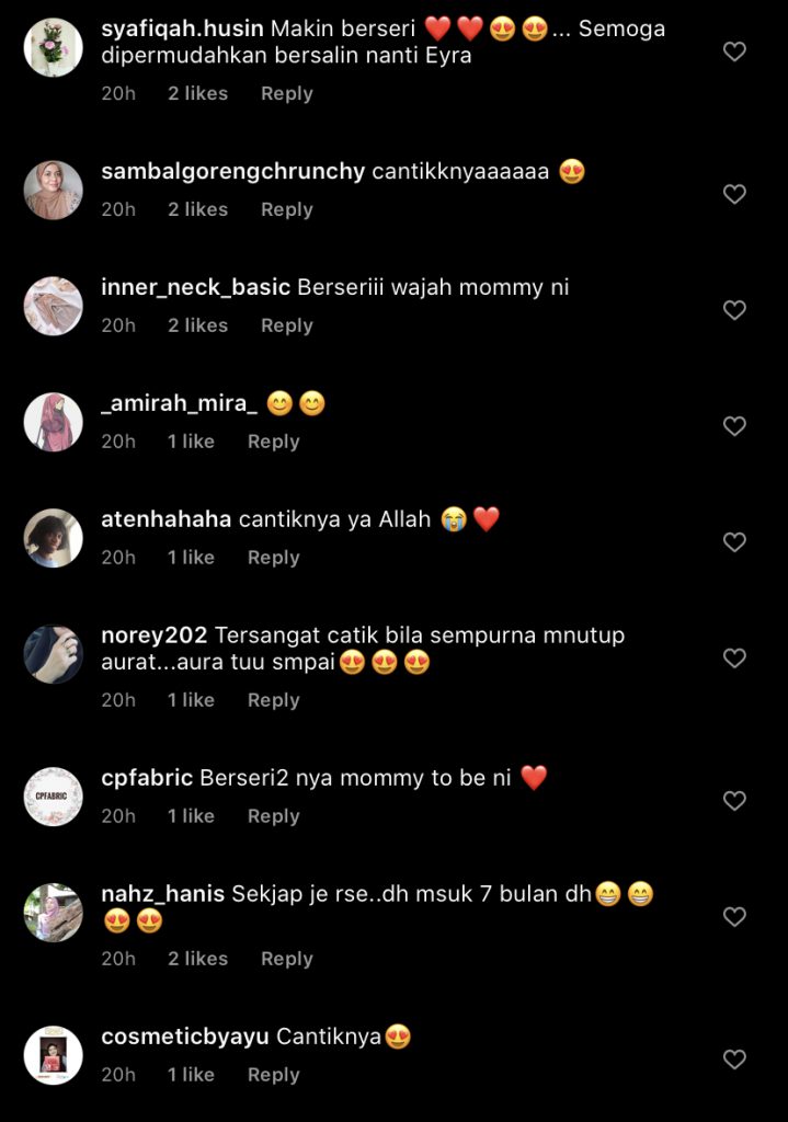 “Hamil 7 Bulan Dan Berat Badan Saya Bertambah 8 Kilogram,” – Eyra Hazali