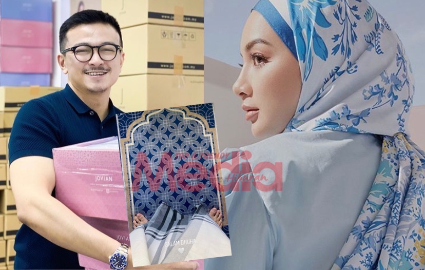 &#8220;Tambah Banyak Rezeki Dan Pahala You. Ameen,&#8221; &#8211; Jovian Mandagie Kongsi Foto Hadiah Sejadah Biru Pemberian Neelofa