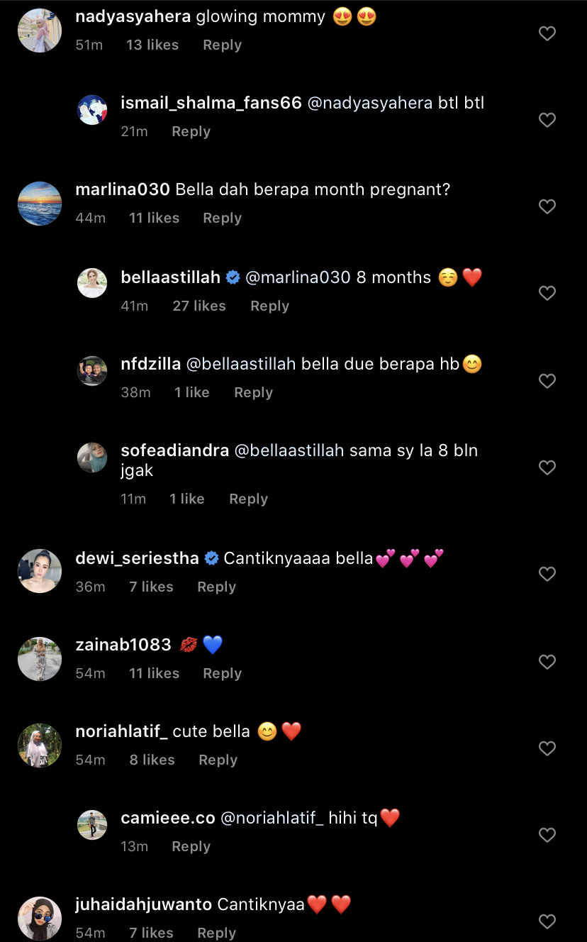 Lengkap Sepasang Anak, Bella Astillah Beritahu Bakal Bersalin Bulan Depan, Peminat Puji Wajah Makin Glowing!