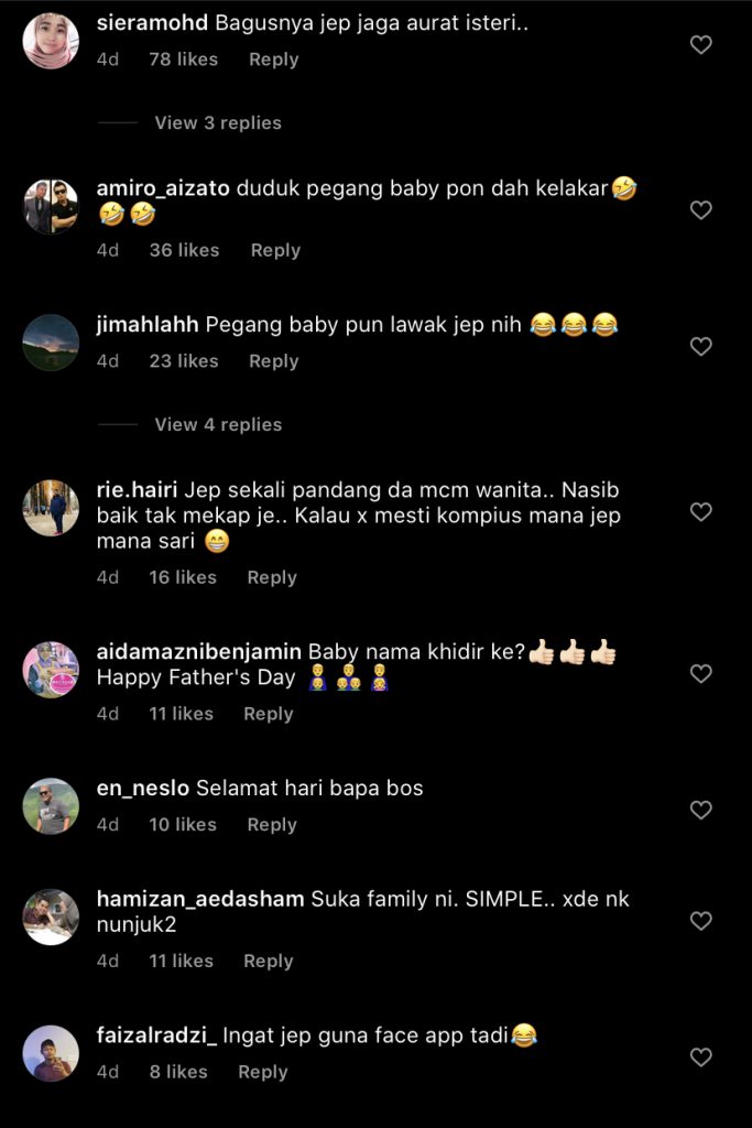 “Wajah Seorang Bapa Berwibawa,” – Tutup Aurat Sari Yanti Dengan Emoji, Jep Sepahtu Turut Kongsi Nama Bayi Lelakinya?