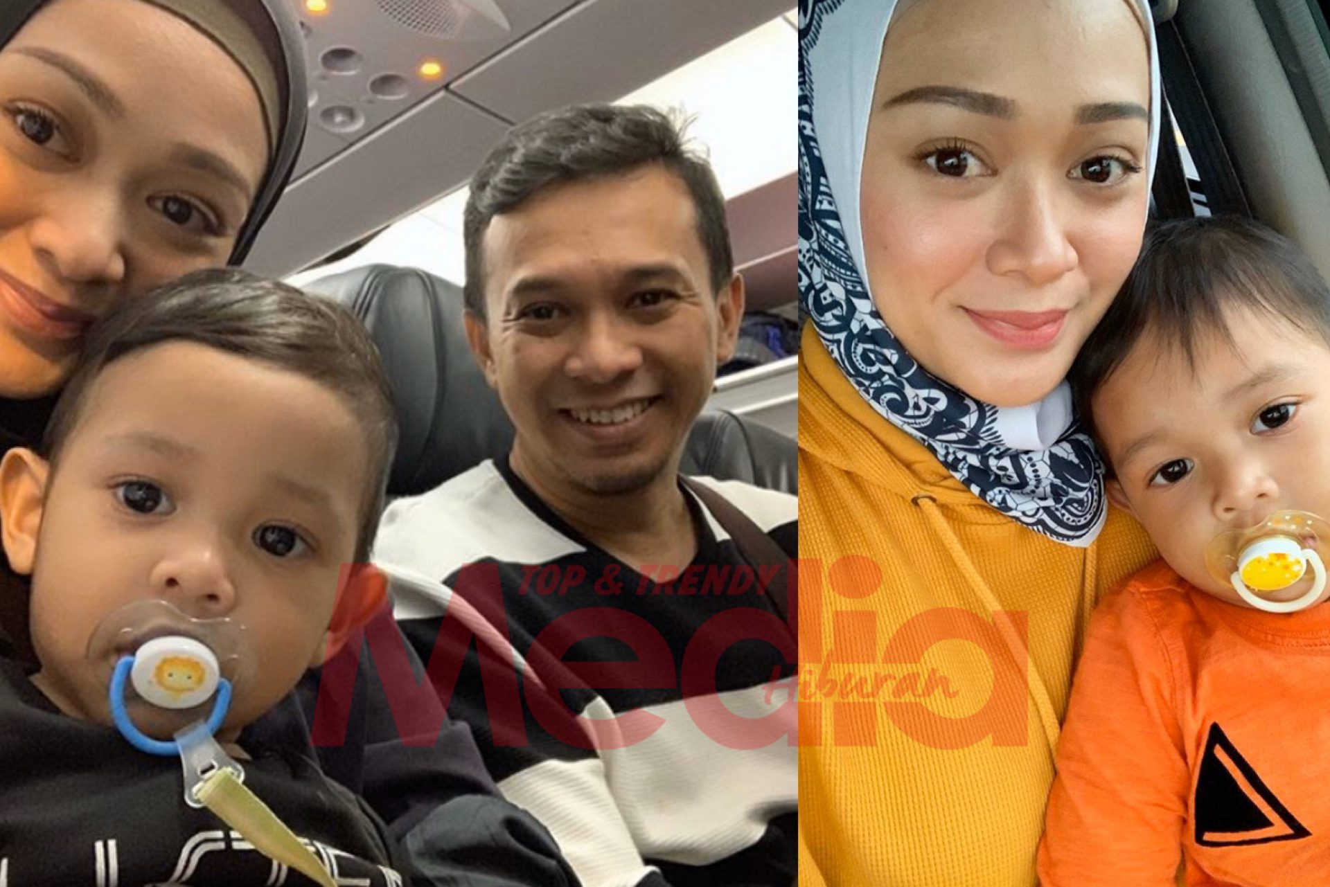 Anak Di Miri Bersama Datuk, Faye Kusairi Tak Tertanggung Rindu Akibat PKPB