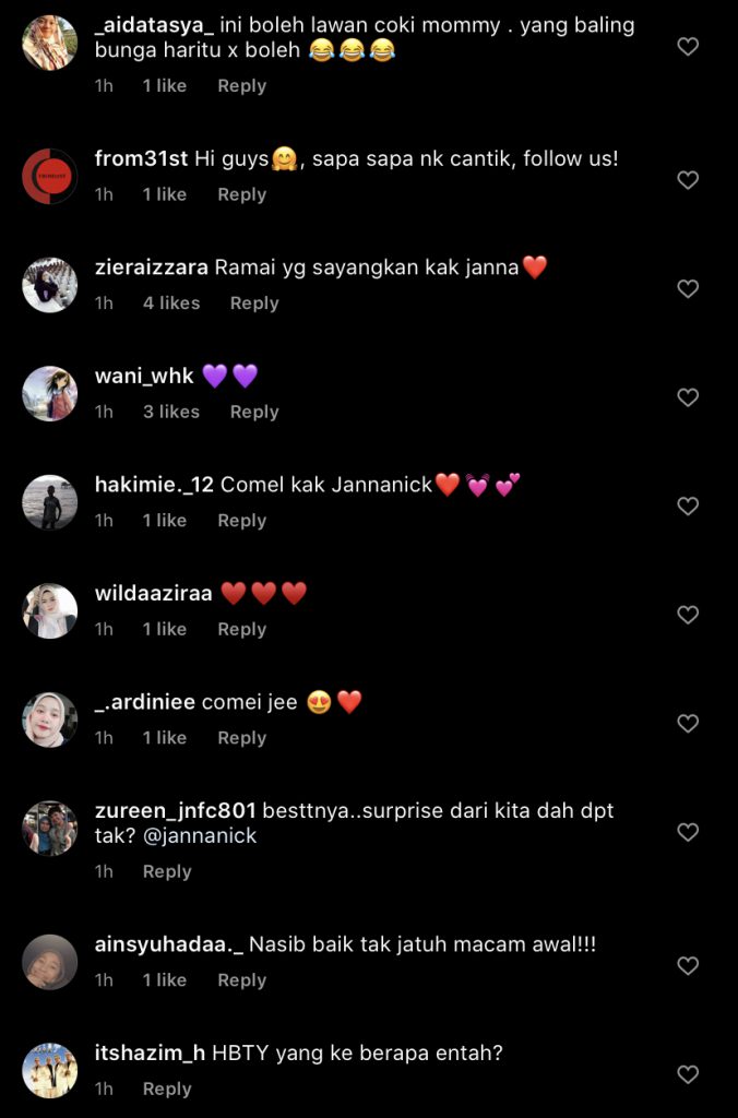 “Gigih Buat Suprise Kek 4 Inci,” – Ramai Yang Sayang, Janna Nick Dapat Kejutan Di Melodi!
