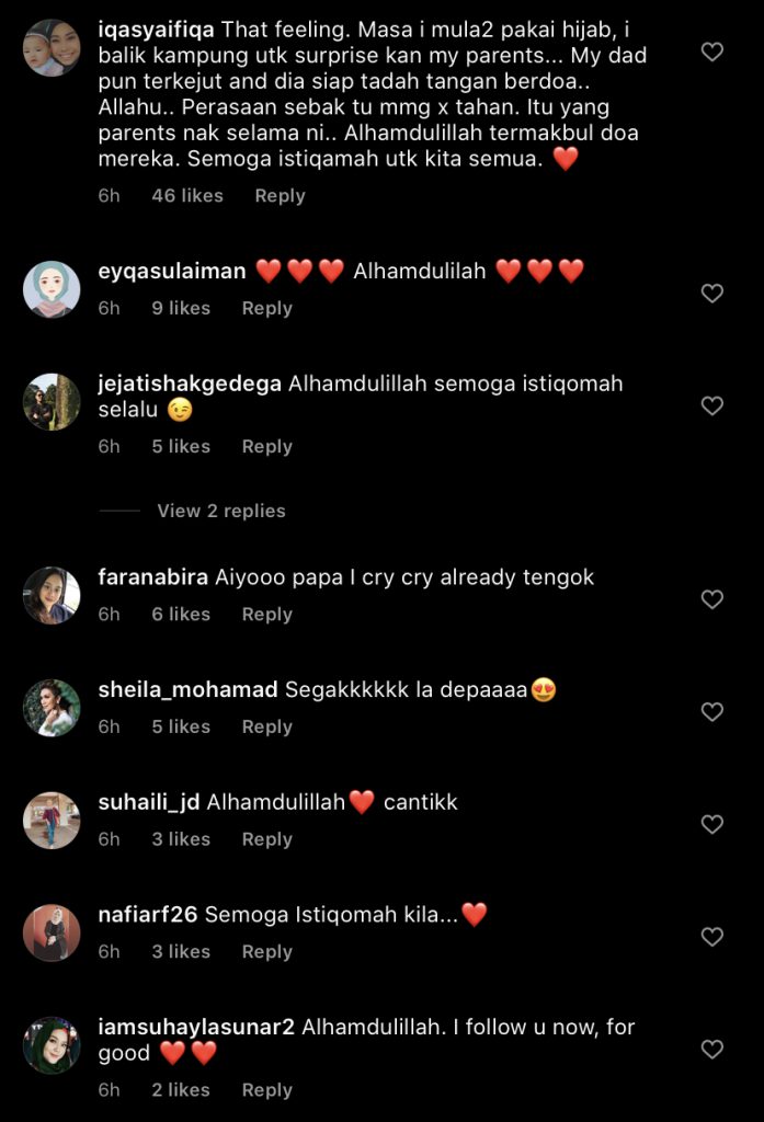 “Sempat Tengok Kedua Orang Tua Gembira,” – Terkejut Lalu Ukir Senyuman Syukur, Reaksi Bapa Saat Dapat Tahu Kilafairy Kini Berhijab Tutup Aurat Undang Sebak