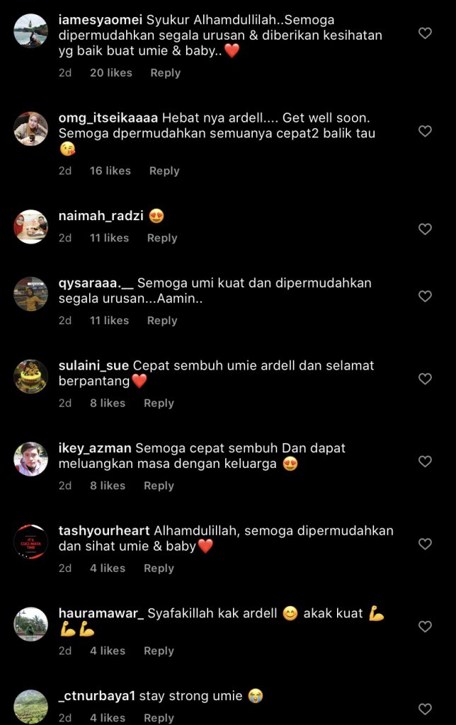 “Muntah Terus Pengsan Sampai Keesokan Harinya…,” – Bahasakan Diri Sebagai Umie, Ardell Aryana Dakap Anak Pada Hari Ketiga Kelahiran Sebab…