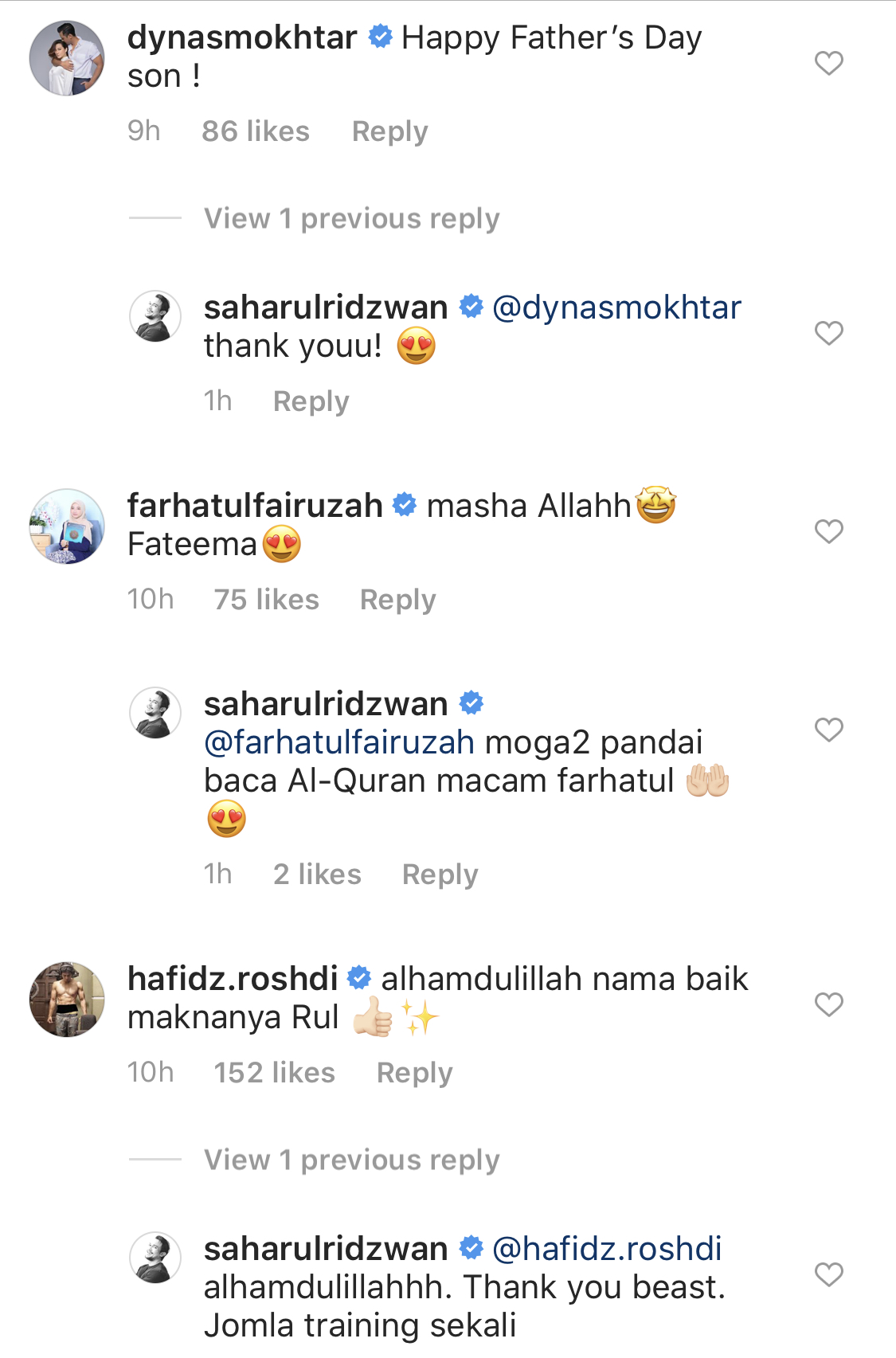 Saharul Ridzwan Kongsi Nama Cahaya Mata Kedua, Fateema Azzahra. Mudah Disebut!