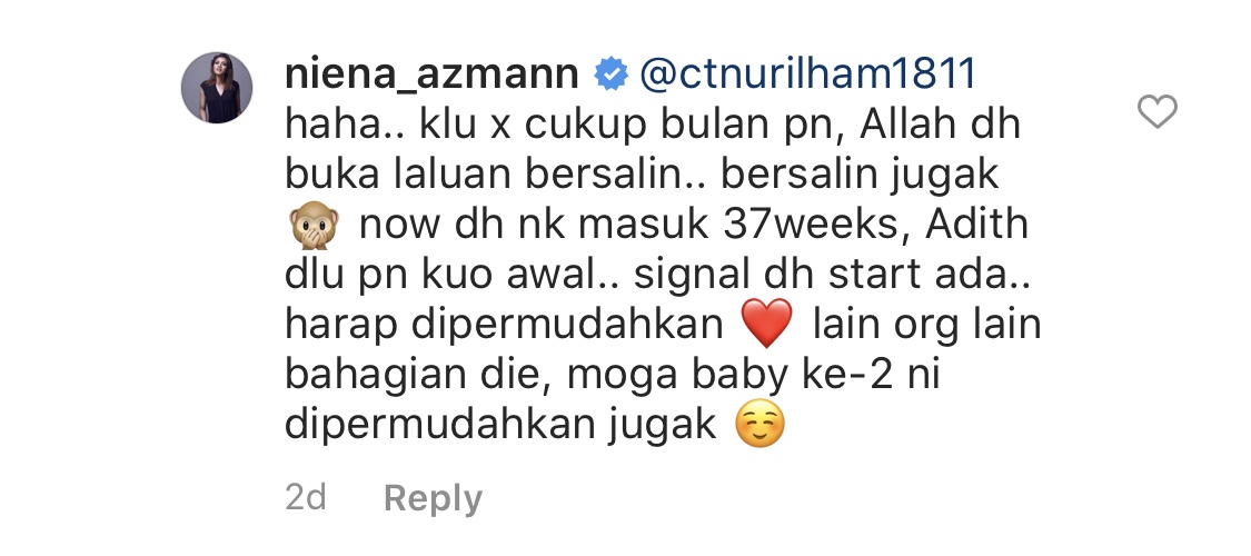 “Latest Scan, Baby Dah Besar & Dekat Dengan Uri,” – Ambil Pengalaman Bersalin Selebriti, Niena Azman Pilih Baju Warna Selamat Buat Anak Bakal Lahir