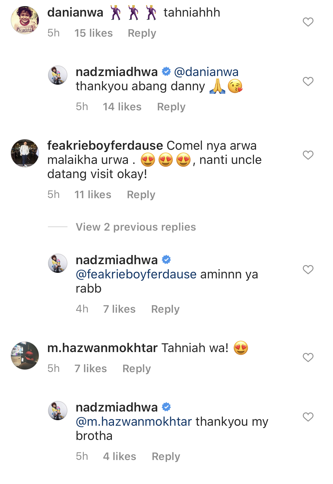 Genap 7 Hari, Nadzmi Adhwa Dedah Nama &#038; Wajah Penuh Puteri Sulung, Arwa Malaikha Urwa