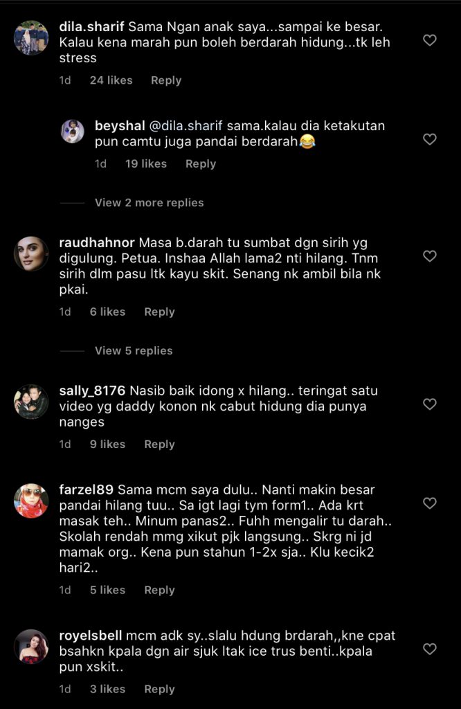 &#8220;Siap Ambil Gambar Sendiri Mahu Tengok&#8230;,&#8221; &#8211; Hidung Anak Stacy Sensitif, Mudah Keluar Darah