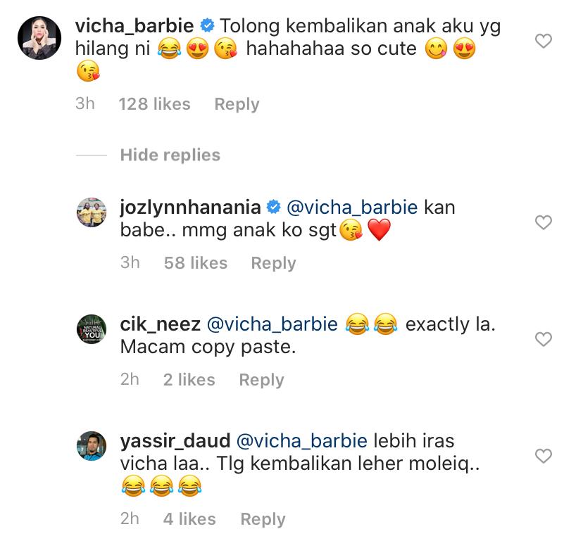 “Memang Anak Kau Sangat,” – Vicha Saywho Mohon Ozlyn ‘Kembalikan’ Anaknya Yang Hilang