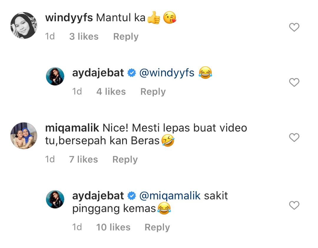 Cipta Huruf, Guna Beras &#038; Sunting &#8216;Slow Motion&#8217;. Kreatifnya! Ini Cara Ayda Jebat Dedikasi Ucapan Raya