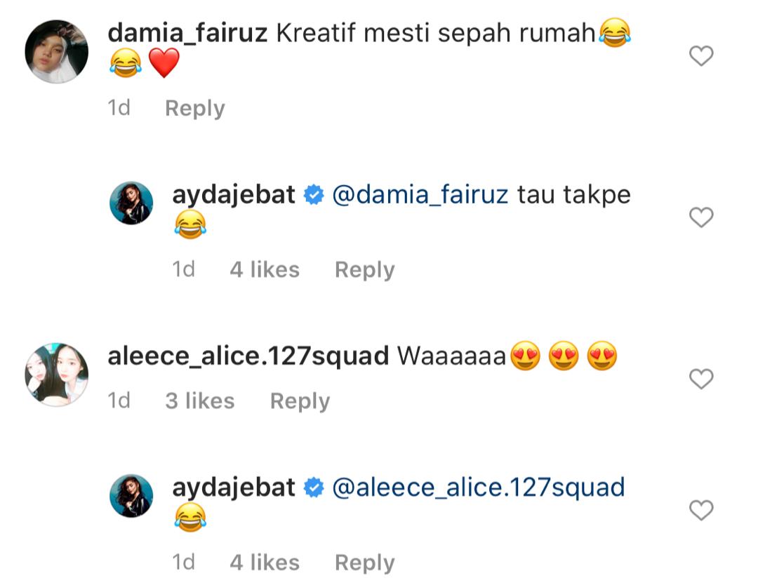 Cipta Huruf, Guna Beras &#038; Sunting &#8216;Slow Motion&#8217;. Kreatifnya! Ini Cara Ayda Jebat Dedikasi Ucapan Raya