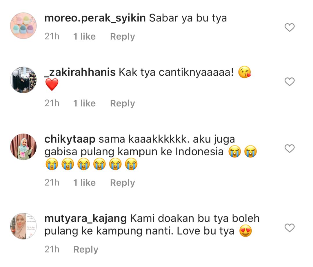 “Udah 8 Bulan Ga Balik Kampung,” – Tetap Bersabar, Tya Arifin Rindu Indonesia