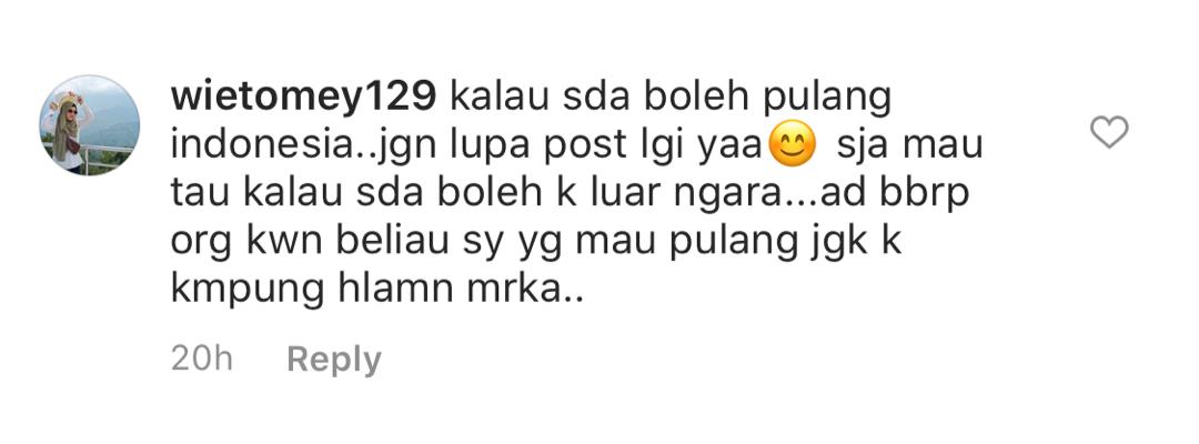 “Udah 8 Bulan Ga Balik Kampung,” – Tetap Bersabar, Tya Arifin Rindu Indonesia