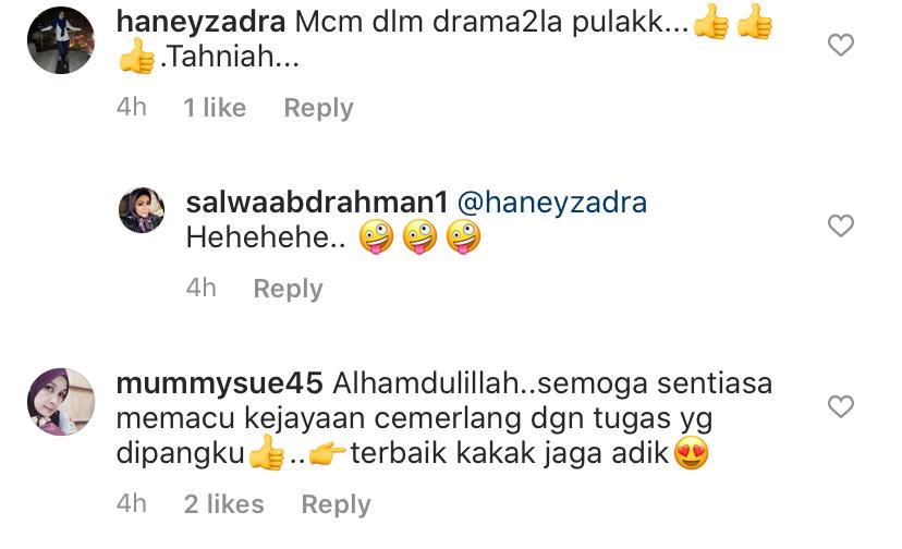 “Macam Drama La Pulak,” &#8211; Anak Bongsu Salwa Abdul Rahman Kini Jadi Pengarah Urusan Syarikat, Netizen Kata Macam Drama Melayu