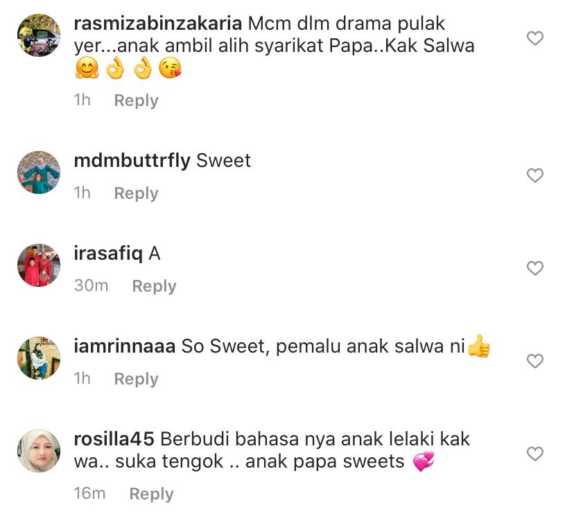 “Macam Drama La Pulak,” &#8211; Anak Bongsu Salwa Abdul Rahman Kini Jadi Pengarah Urusan Syarikat, Netizen Kata Macam Drama Melayu