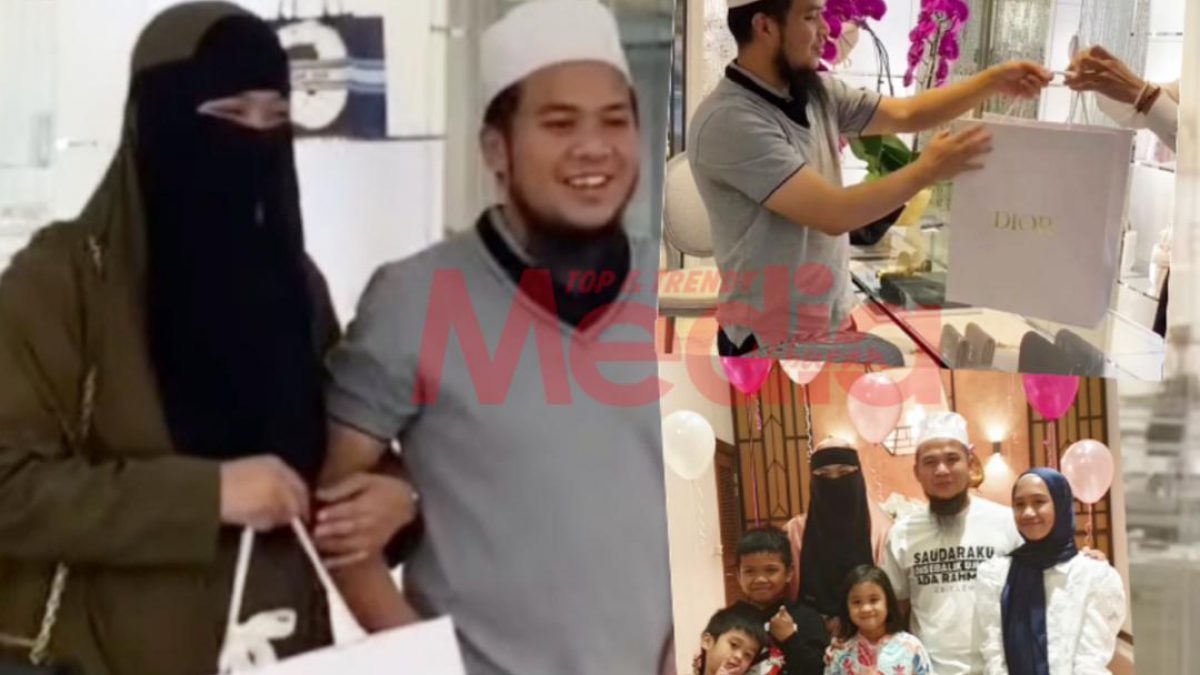 Mahu Hargai Pengorbanan Isteri Lahirkan 4 Orang Anak Ustaz Ebit Lew Hadiah Beg Tangan Berjenama Terima Kasih Sudi Temani Dalam Hidup Media Hiburan