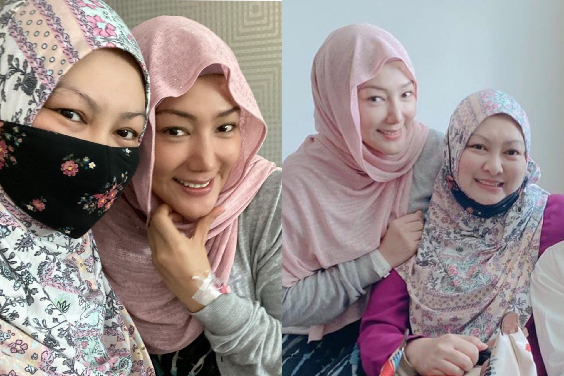 “Pilihan Yang Ada Tadi, Cepat&#8230;.,”- Lawat Erra Fazira Demam Denggi, Abby Abadi Pula Doa Moga Sahabat Cepat Jumpa Jodoh?