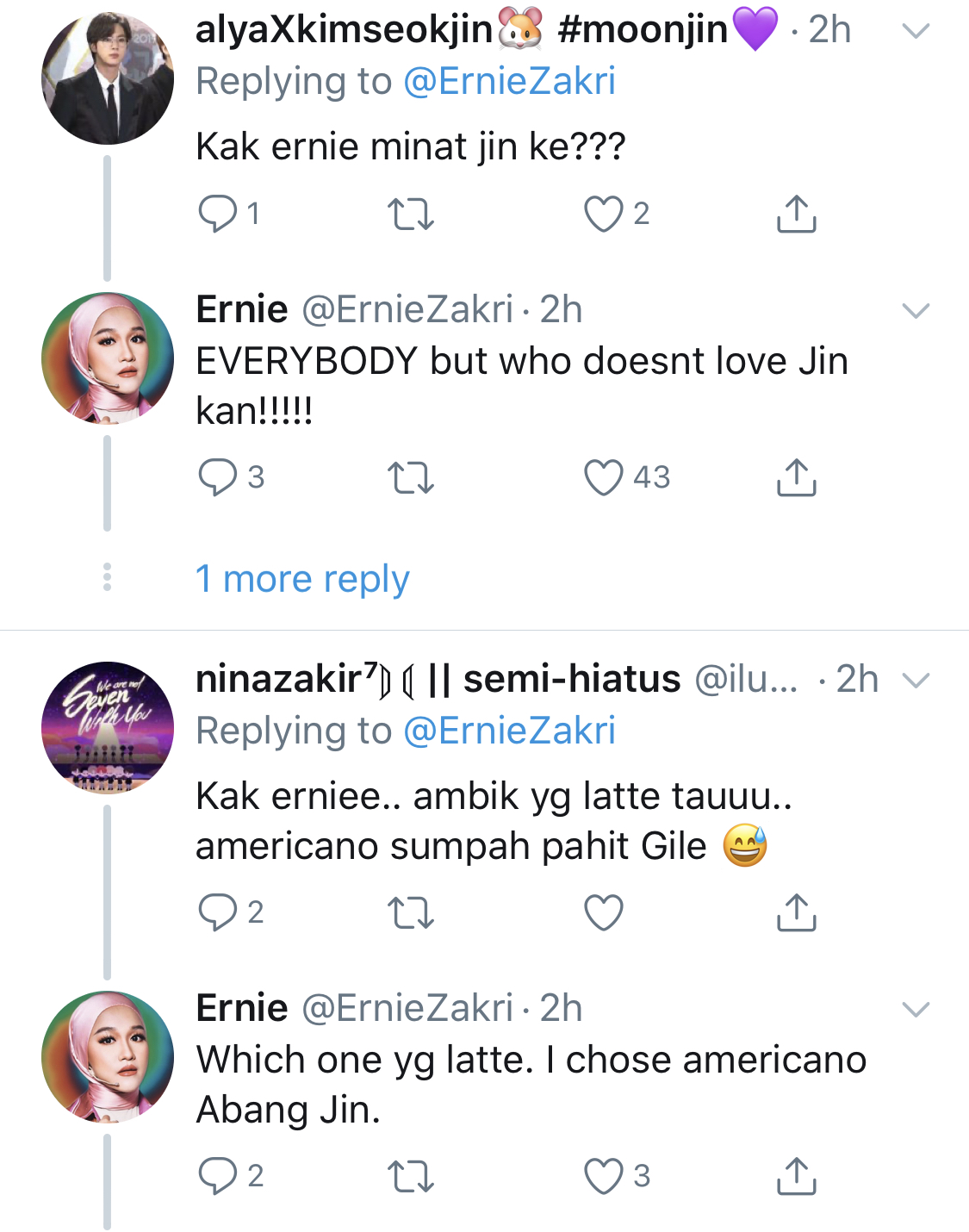 &#8220;Ni Jungkook Ke Jungkek,&#8221;- Gara-Gara Kopi Limited Edition, Ernie Zakri Jumpa Ahli BTS Ke-8