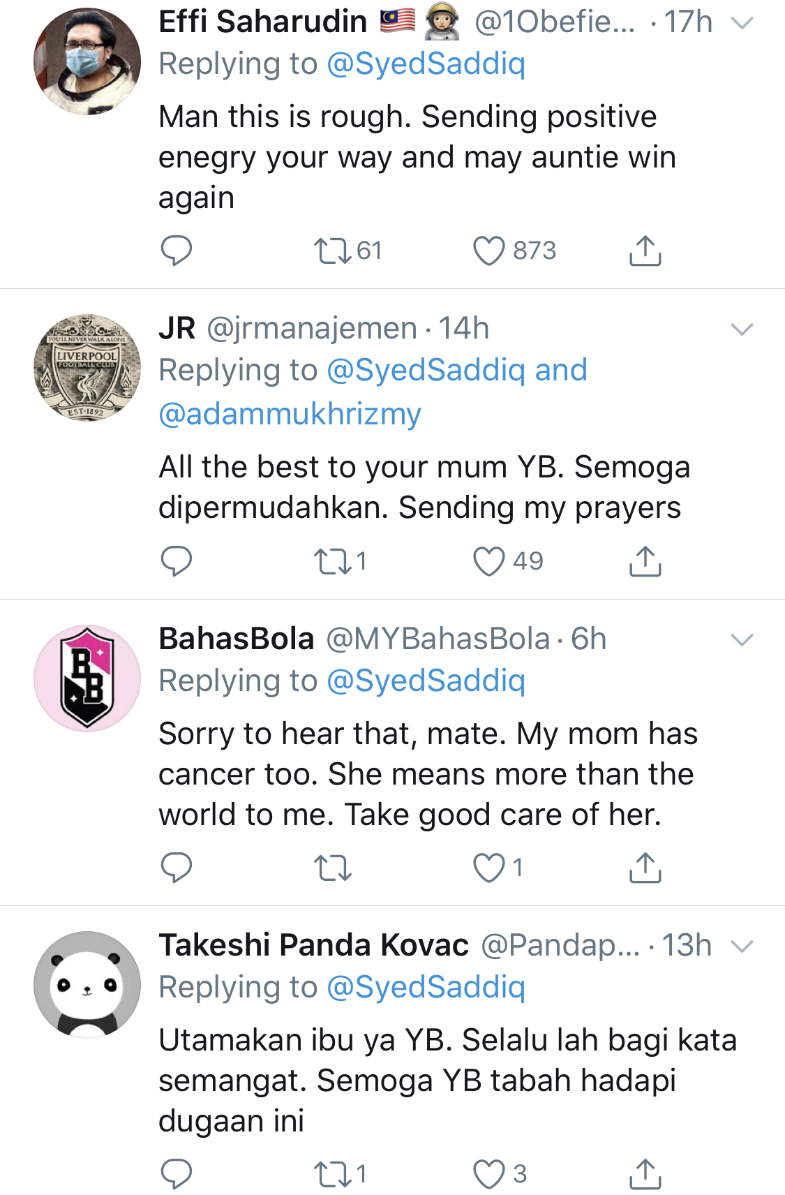 “Tolong Doakan Untuk Mama,” – Bergegas Pulang Ke Johor, Ibu Syed Saddiq Jalani Pembedahan Buang Kanser