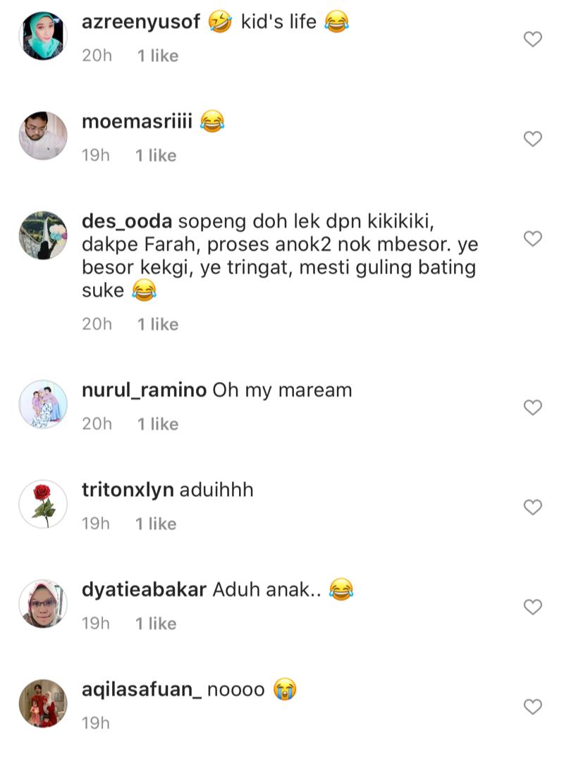 &#8220;Tak Tahu Nak Nagis Ke Gelak,&#8221; &#8211; Farah Lee Terkejut Lihat Gaya Rambut Terkini Anak, Ini Pula Reaksi Peminat