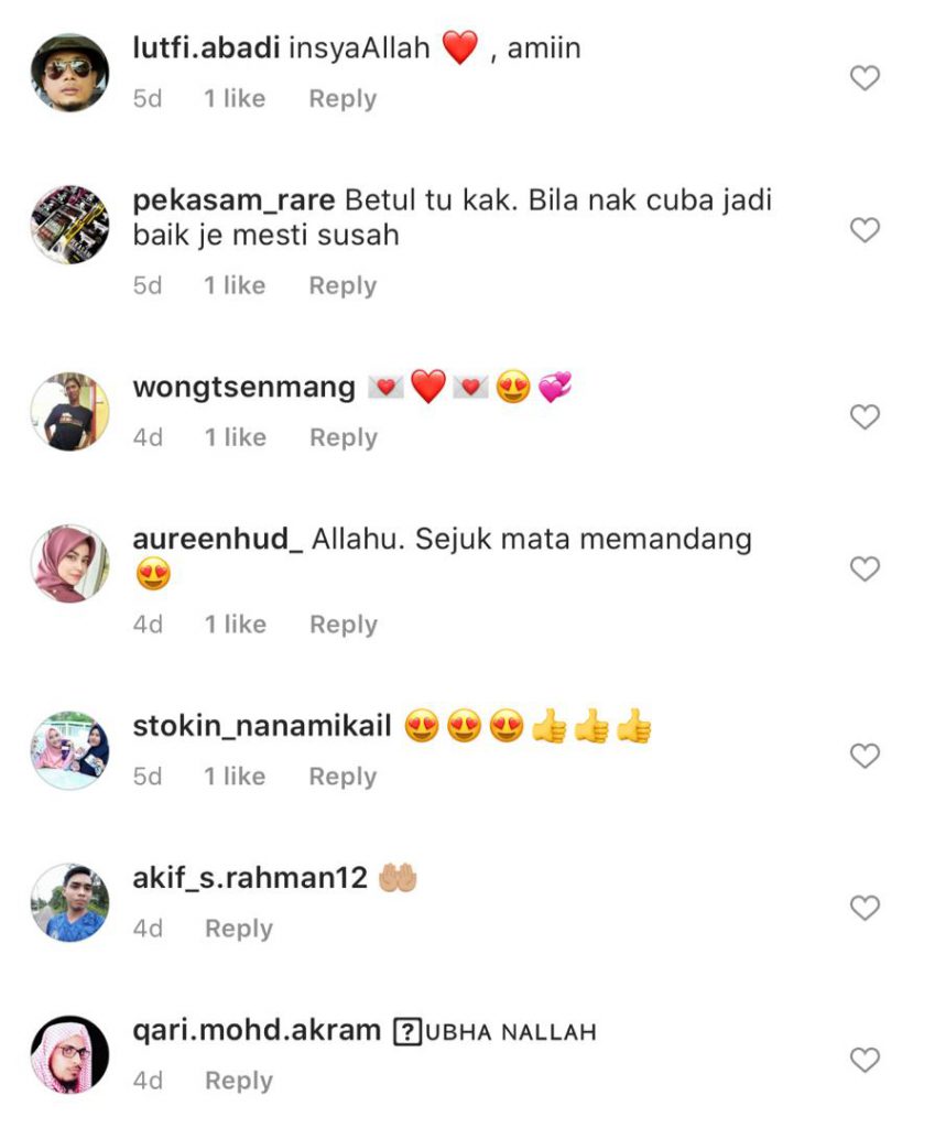 “Kadang Jadi Baik Pun Belakang Ada Orang Ngumpat,” – Amira Othman