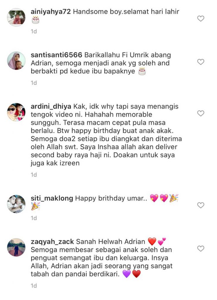 “Aku Bukanlah Ibu Yang Baik, Tapi&#8230;,” &#8211; Izreen Azminda Titip Ucapan Sempena Hari Jadi Anak Sulung, Netizen Tersentuh Hati