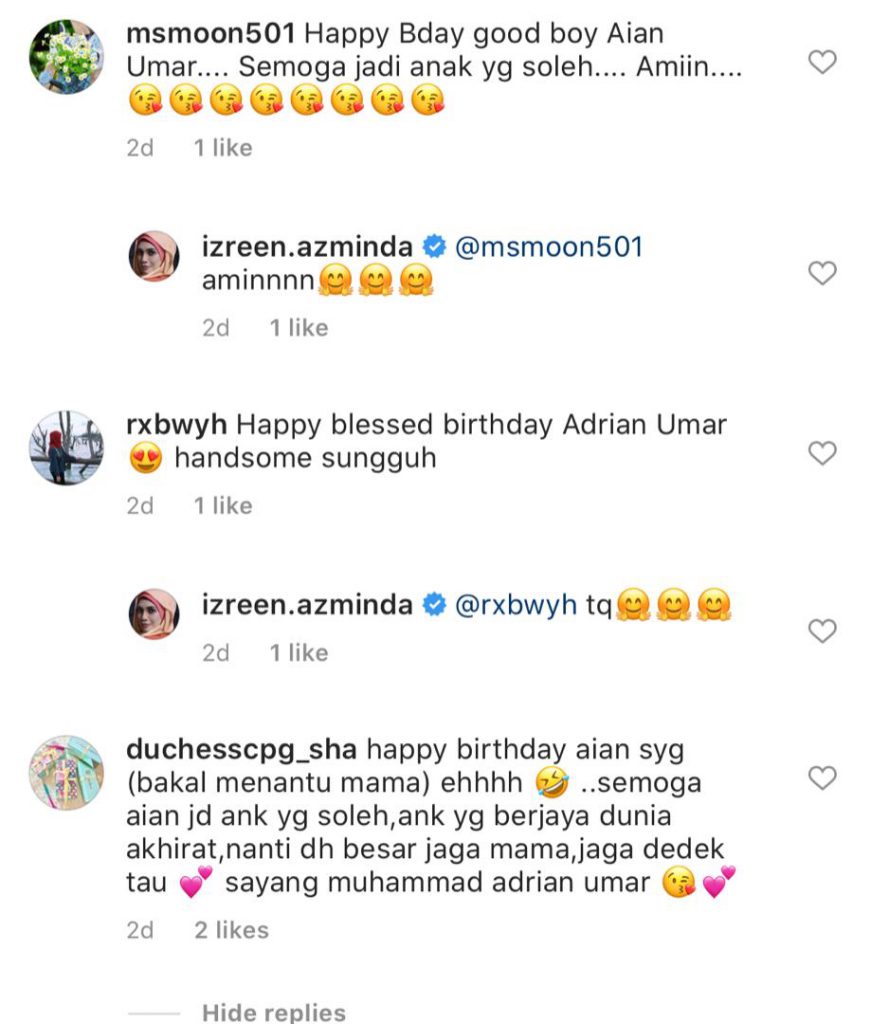 “Aku Bukanlah Ibu Yang Baik, Tapi&#8230;,” &#8211; Izreen Azminda Titip Ucapan Sempena Hari Jadi Anak Sulung, Netizen Tersentuh Hati